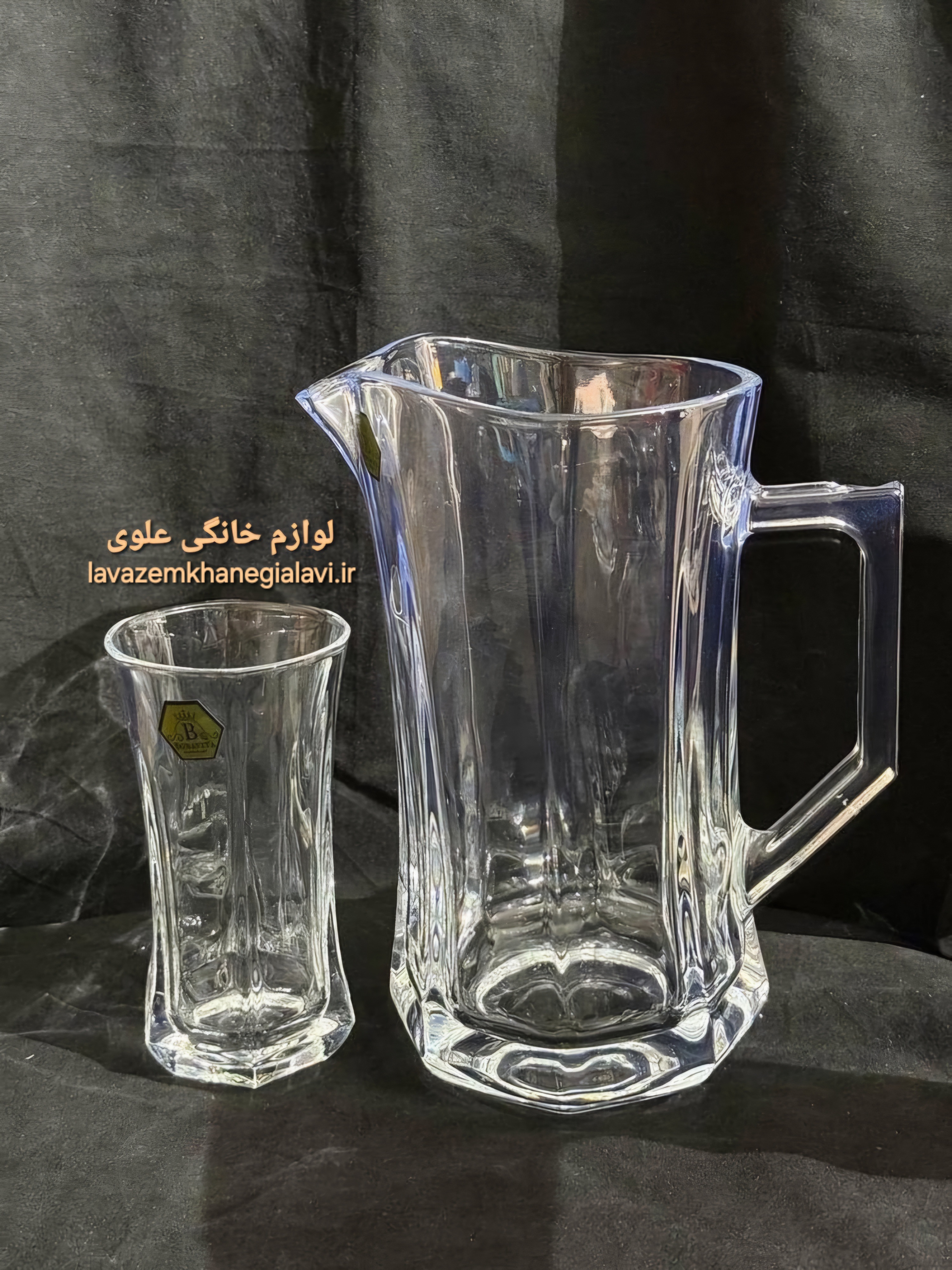 پارچ و لیوان گلکسی